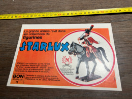 Publicité Figurines STARLUX Collection Du Bi-centenaire De Napoléon - Collezioni