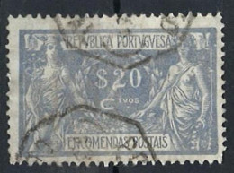 Portugal 1920-22 "Parcels" $20 Condition Canceled Mundifil #5 (Parcel Post) - Oblitérés