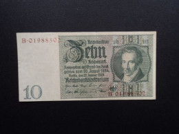 ALLEMAGNE : 10 REICHSMARK   22.1.1929 (1945)    C.A. 173c, *  / P 180b     SUP - 10 Reichsmark