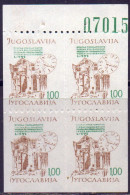 JUGOSLAVIA - SOLIDARITY WEEK - RAILWAY STAT. + EARTHQUAKE - **MNH - 1980 - Liefdadigheid