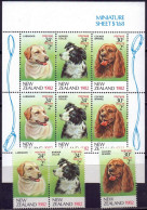 NEW ZEALAND -  DOGS - **MNH - 1982 - Cani