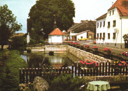 GERMANY, BAVARIA, OBERPFALZ, MOOSBACH, FLOWERS, LAKE, BUILDINGS - Neumarkt I. D. Oberpfalz