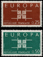 France 1963 Europa CEPT (**) Mi 1450-51- M€1,20; Y&T 1396-97- €1,- - 1963