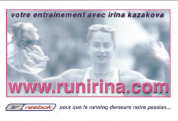 CPM - ATHLETISME - COURSE A PIED - VOTRE ENTRAINEMENT AVEC IRINA KAZAKOVA - WWW.RUNIRINA.COM - Athlétisme