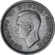 Grande-Bretagne, George VI, 6 Pence, 1951, Cupro-nickel, TTB+, KM:875 - H. 6 Pence