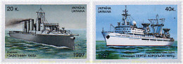 66348 MNH UCRANIA 1997 BARCOS - Ukraine