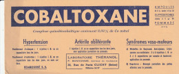 Buvard -COBALTOXANE Laboratoire THERANOL - Chemist's