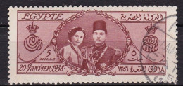 EG080 – EGYPTE – EGYPT – 1938 – ROYAL WEDDING – SG # 265 USED 7,50 € - Oblitérés