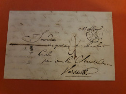 Càd De Paris Sur Lettre Avec Texte Pour Versailles En 1842 - Réf 2520 - 1801-1848: Précurseurs XIX