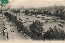 FRANCE - Paris - Vue Sur La Seine Prise Du Pavillon De Flore - Carte Postale Ancienne - Squares