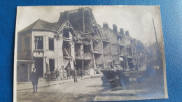 Carte Photo Abbeville , Pendant La Guerre - Abbeville