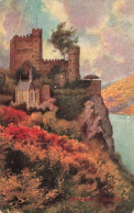 ARTS - Peintures Et Tableaux - Ruines D'un Château - Carte Postale Ancienne - Paintings