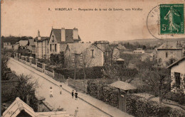 N°112163 -cpa Viroflay -perspective De La Rue Du Louvre- - Viroflay