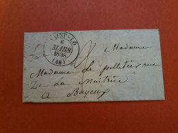 Càd De St Lo Sur Lettre Avec Texte Pour Bayeux En 1838 - Réf 2538 - 1801-1848: Voorlopers XIX