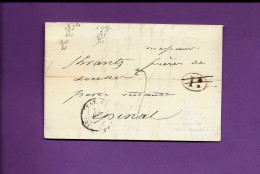 1840 Paris Vincent Et Fils Pour Krantz Fr . Fabricant De Papier à Epinal Cachet Id Rayé V.SCANS + HISTORIQUE - 1801-1848: Precursors XIX