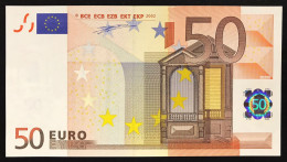 Italy 50 €  ITALIA DUISENBERG Q.FDS ABOUT UNC J002D2  Cod.€.257 Solo Bonifico Only Bank Transfert To Pay - 50 Euro