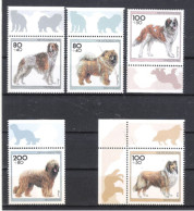 5V, MNH, Dogs Set, Germany, Condition As Per Scan SGALB1P22 - Cani
