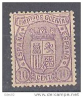 ES155SASF-L4462PC-TESPIMPGUERRA. España,Spain,Espagne.IMPUESTOS  DE GUERRA 1875.(Ed 155*).MAGNIFICO - Impuestos De Guerra