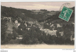 PLOMBIERES:  PANORAMA  ( COTE  SUD )  -  ANGLE  DE  PLIAGE  -  FP - Lorraine