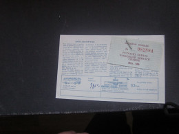 Bus Ticket Jugoslovenski Aerotransport  JAT Office Airport - Europa