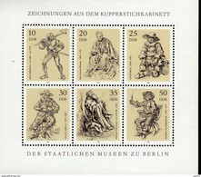 DDR Kleinbogen 2347 - 2352 Museen Berlin Postfrisch MNH *** - 1971-1980