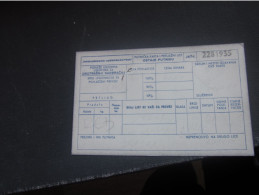 Bus Ticket Jugoslovenski Aerotransport  JAT Office Airport - Europa