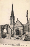 FRANCE - Audierne - Esquibien - L'Eglise Vue D'ensemble Côté Sud - Carte Postale Ancienne - Audierne