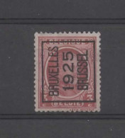 N 116A  Bruxelles 1925 Brussel - Typo Precancels 1922-31 (Houyoux)