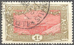 COTE FRANCAISE DES SOMALIS - Pont Ferroviaire Holl-Holl - Oblitérés