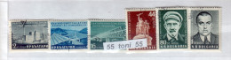 1955 Bulgarian-Soviet Union Friendship 6v.- Oblitere/used (O)  Bulgaria / Bulgarie - Oblitérés