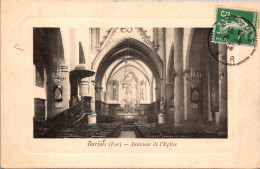 83 BARJOLS - Intérieur De L'église - Barjols