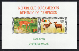 Cameroun - YV BF 27 N** MNH Luxe , Antilopes . Ordre De Malte - Cameroon (1960-...)