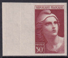 France Variétés  N°732 50f Non Dentelé Bdf  Qualité:** - Non Classés