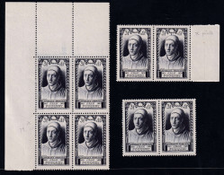 France Variétés  N°766a,b,c  Les 3 Variétés   Qualité:** - Ohne Zuordnung