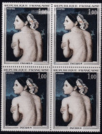 France Variétés  N°1530 Bloc De 4 " 1,00" Détruit Sur 2 Timbres   Qualité:** - Zonder Classificatie