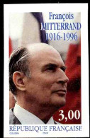 France Variétés  N°3042 François Mitterrand Non Dentelé  Qualité:** - Non Classés