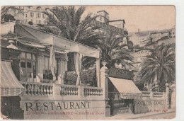 Monaco Condamine....restaurant PAVILLON DORE  ....coins Legerement Arrondis - La Condamine