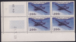 France Coins Datés Poste Aérienne N°31 200F Noratlas  27.7.59  Qualité:** - Airmail