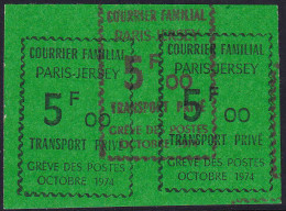 France Grève N°17 5 F. Paire Double Impression  Qualité:** - Other & Unclassified