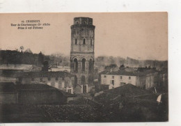 Cpa.86.Charroux.Tour De Charlemagne.Prise à Vol D'oiseau.1914 - Charroux