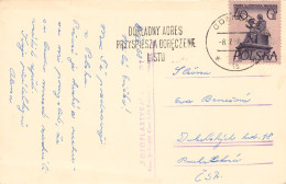 POLAND - PICTURE POSTCARD 1958 GDANSK - CSR / 1234 - Lettres & Documents