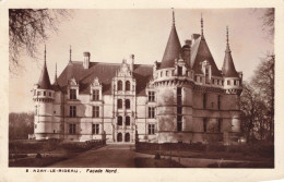 FRANCE - Indre Et Loire -  Azay-le-Rideau - Façade Nord - Carte Postale Ancienne - Azay-le-Rideau