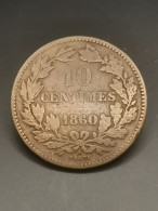 10 CENTIMES 1860 GUILLAUME III LUXEMBOURG - Luxembourg