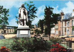 FRANCE - Chateau Thierry - Statue De Jean De La Fontaine - Colorisé - Carte Postale - Chateau Thierry