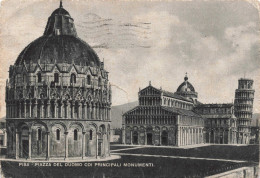 ITALIE - Pisa - Piazza Del Duomo Et Les Principaux Monuments  - Carte Postale Ancienne - Pisa