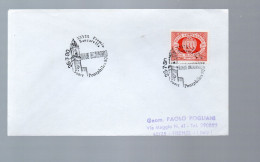 HOG655 - SAN MARINO  1980 ,  Lettera Con Annullo  " ... PREMIO BANCARELLA ... ". - Storia Postale