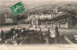 FRANCE - Chateau Thierry - La Ville Et Le Château Fort - Carte Postale Ancienne - Chateau Thierry