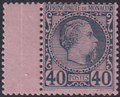 Monaco  N°7 40c Bleu Sur Rose  Qualité:** - Other & Unclassified