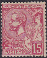 Monaco  N°15 15c Rose  Qualité:* - Autres & Non Classés