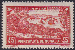 Monaco  N°123a  45c Rouge-brique  Qualité:* - Sonstige & Ohne Zuordnung